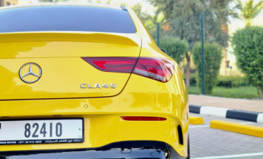 استئجار مرسيدس CLA 45 في دبي