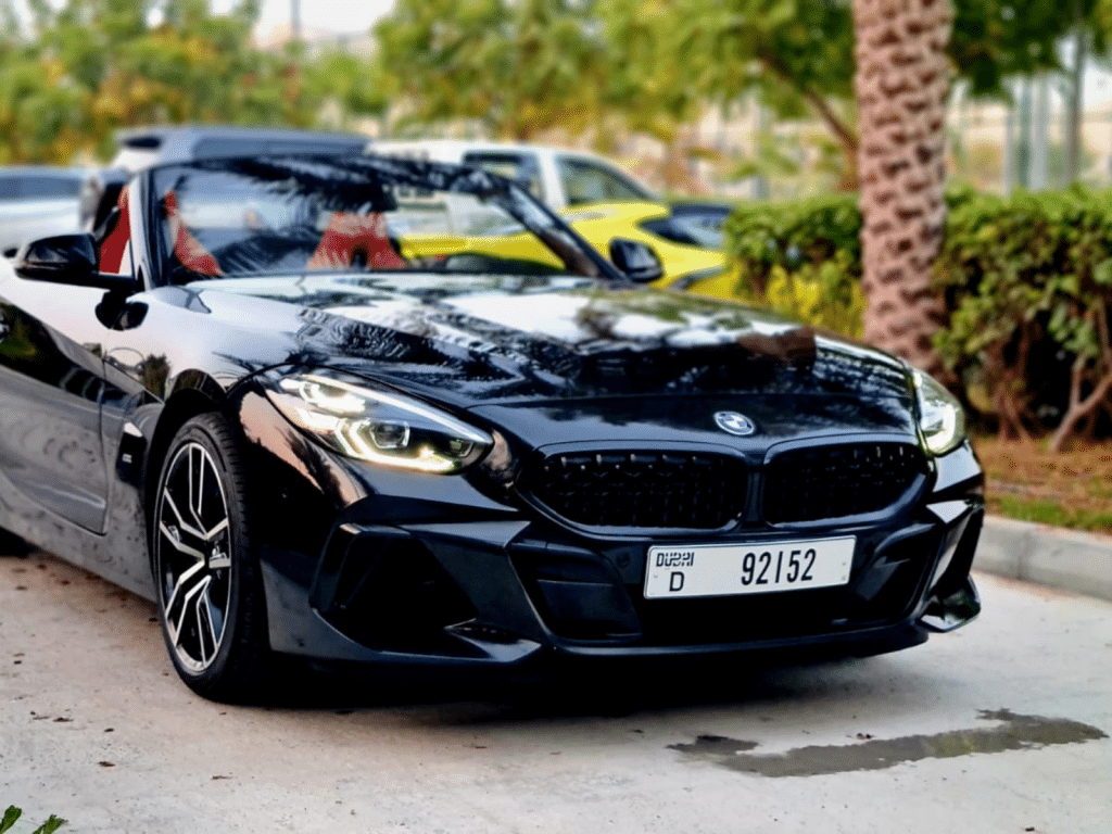 Rent a BMW Z4 in Dubai — Convertible Roadster, No Deposit