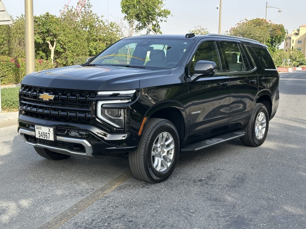 Rent a Chevrolet Tahoe in Dubai — Full-Size 7-Seater, No Deposit