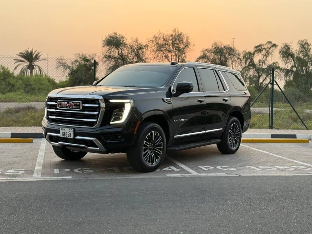 Rent a GMC Yukon in Dubai — Six Yukons From 2022 to 2026, No Deposit