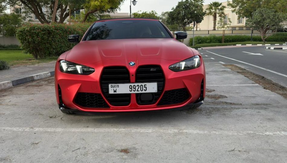 BMW M4 Competition for rent in Dubai