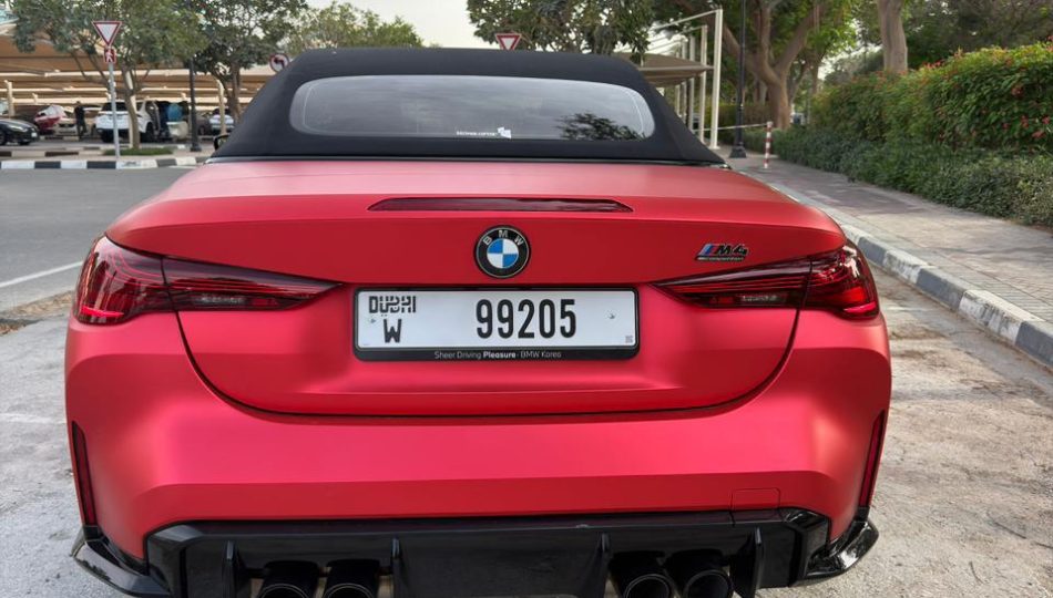 BMW M4 Competition for rent in Dubai